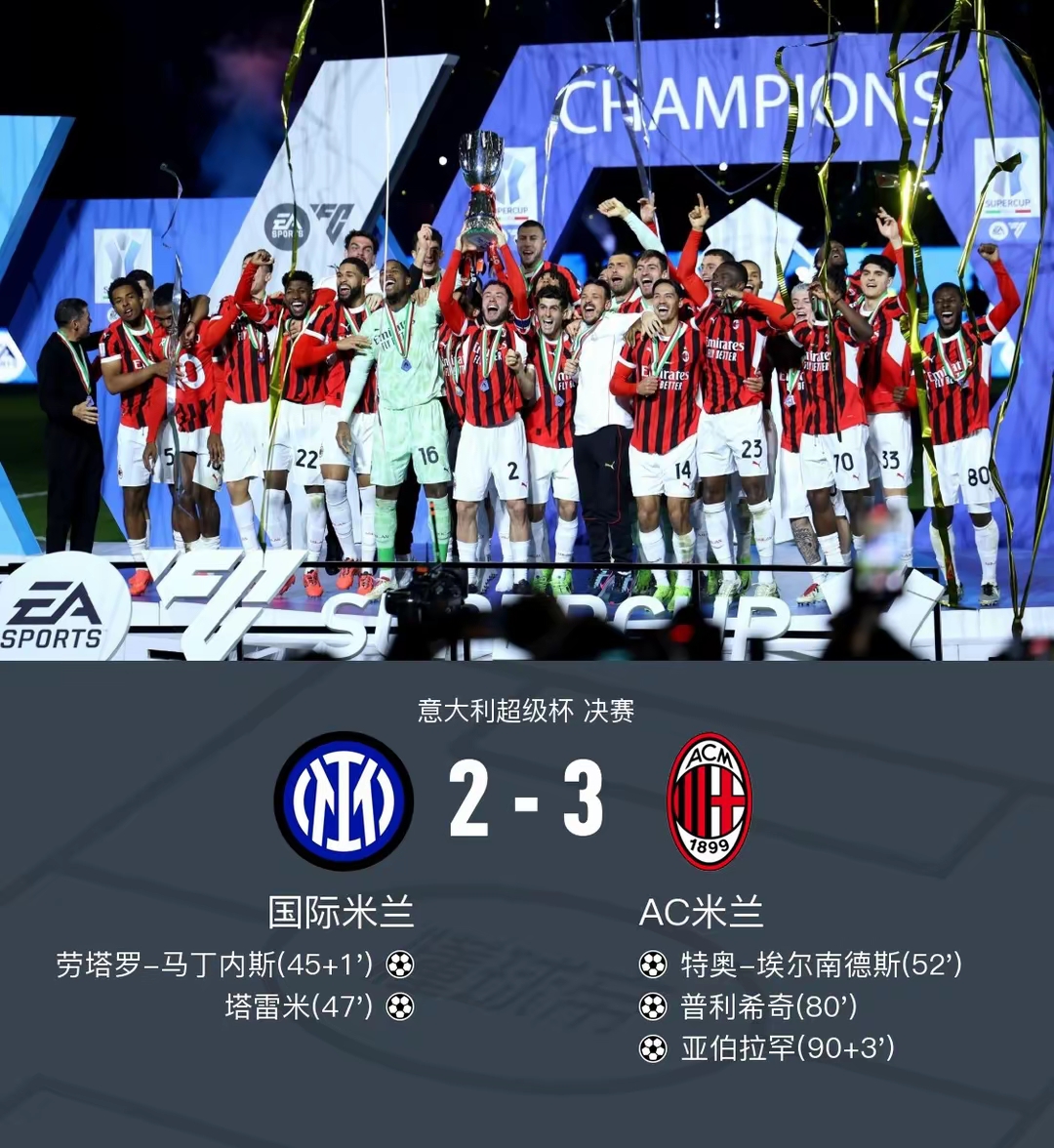 开云体育app-关于米兰德比！AC米兰-击败国际米兰的信息