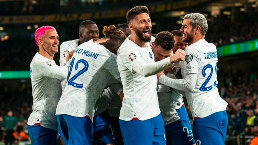 法国队迎战爱尔兰，信心满满备战