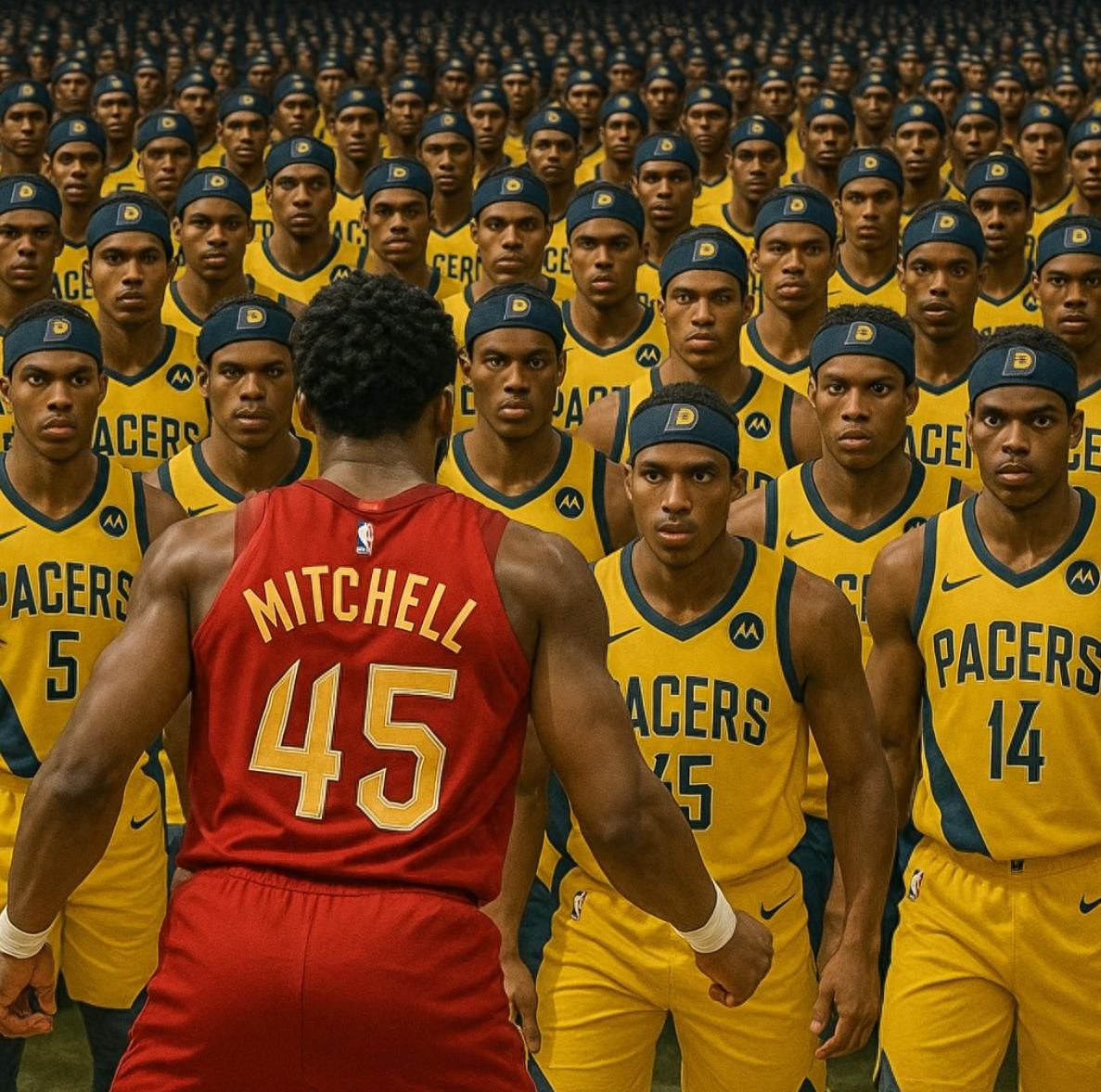 人一路领先骑士，恩比德狂砍分助球队获胜的简单介绍