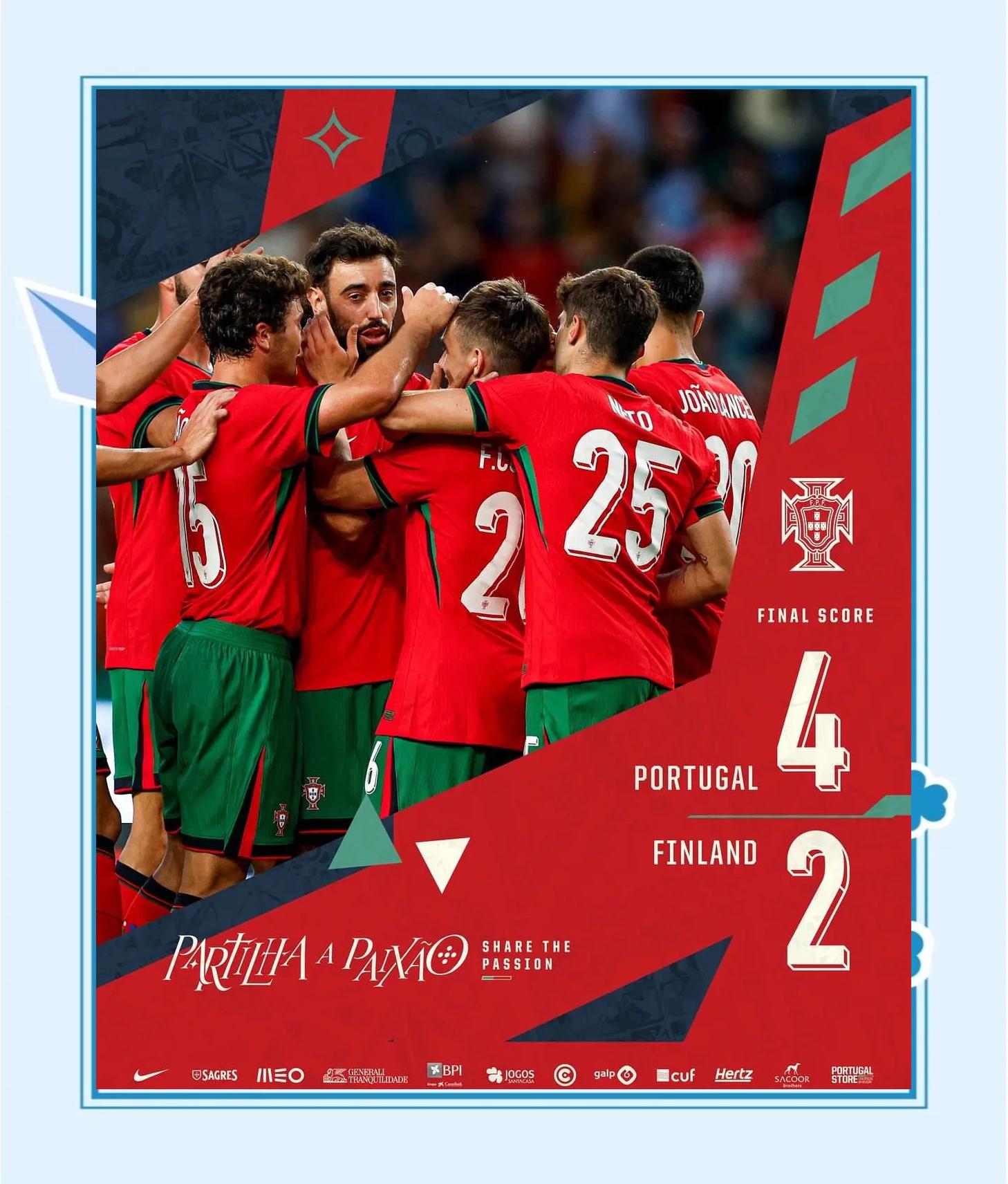 葡萄牙战胜苏格兰,实现压倒性的胜利的简单介绍 葡萄牙战胜苏格兰,实现压倒性的胜利的简单介绍